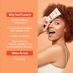 dpHUE texture close-up displaying liquid consistency and easy application benefit