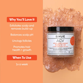 dpHUE salt grains detail highlighting Himalayan pink salt minerals for deep-clean benefit