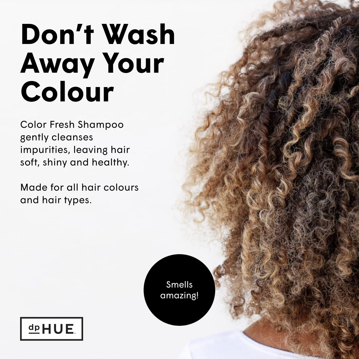 dpHUE creamy lather texture close-up illustrating gentle hydration