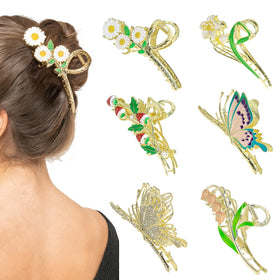 DPWCVM clip worn in wedding hairstyle showing decorative elegance and event-ready benefit