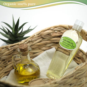 Dr Adorable pouring aloe oil texture highlighting lightweight absorption