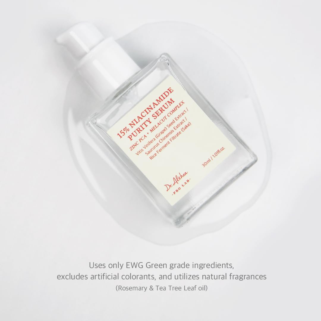 Dr.Althea box open with bottle showing clean vegan EWG Green packaging
