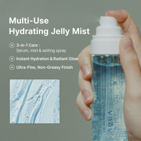 Dr.Althea jelly texture close-up highlighting lightweight hydrating gel