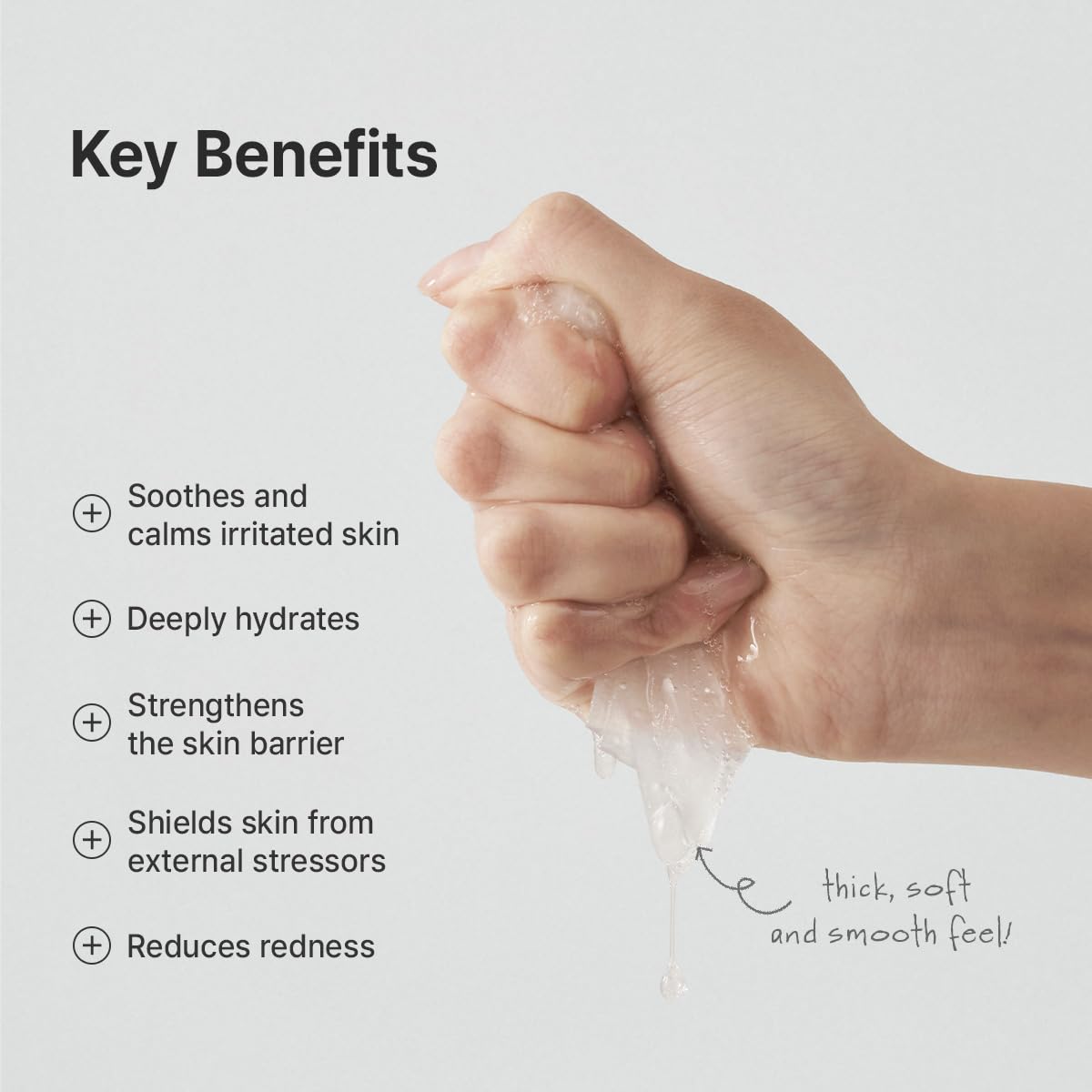Dr.Althea essence droplet close-up showing hydrating, calming serum