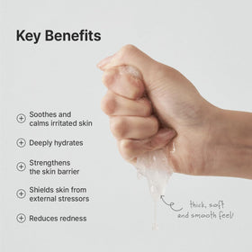 Dr.Althea essence droplet close-up showing hydrating, calming serum