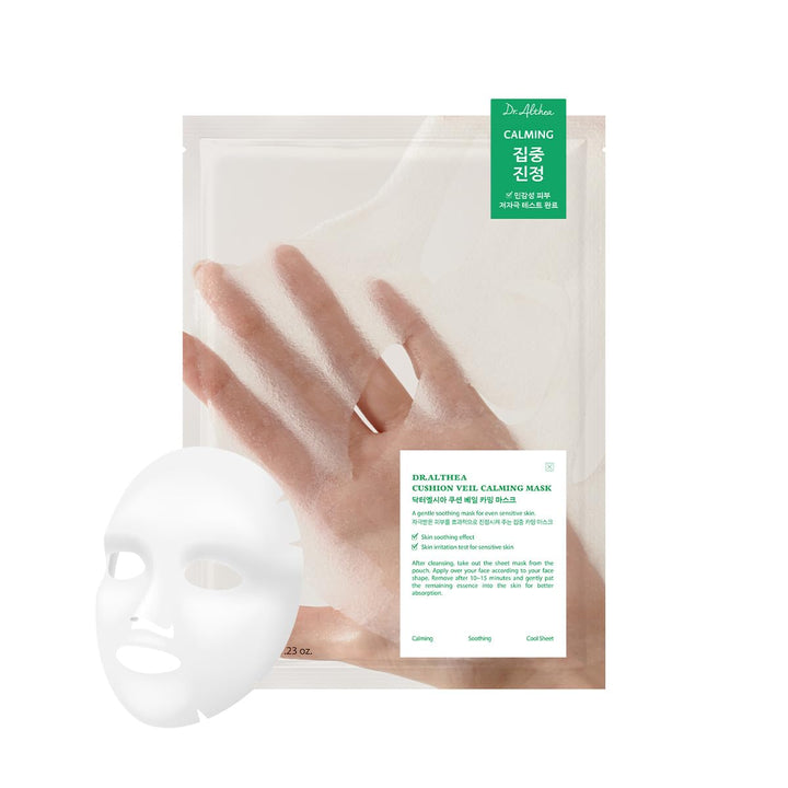 Dr.Althea front packaging showing calming mask and benefits