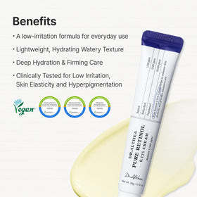 Dr.Althea label with ingredients list highlighting gentle actives