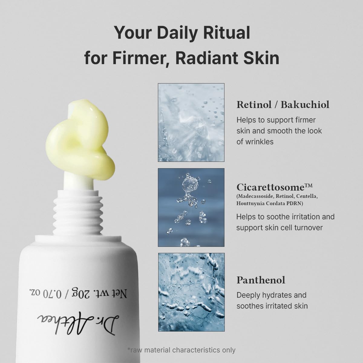 Dr.Althea open jar revealing smooth cream that layers comfortably