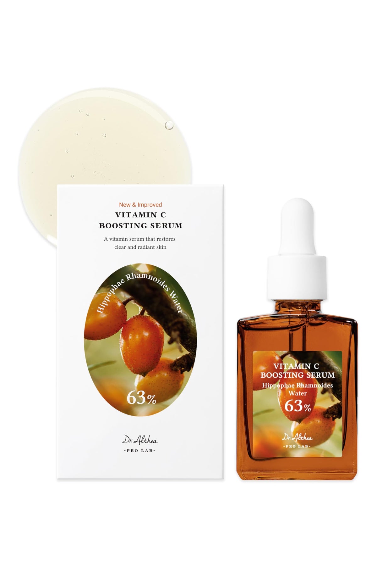 Dr.Althea serum front packaging showing bottle and label for clear product identity and benefits