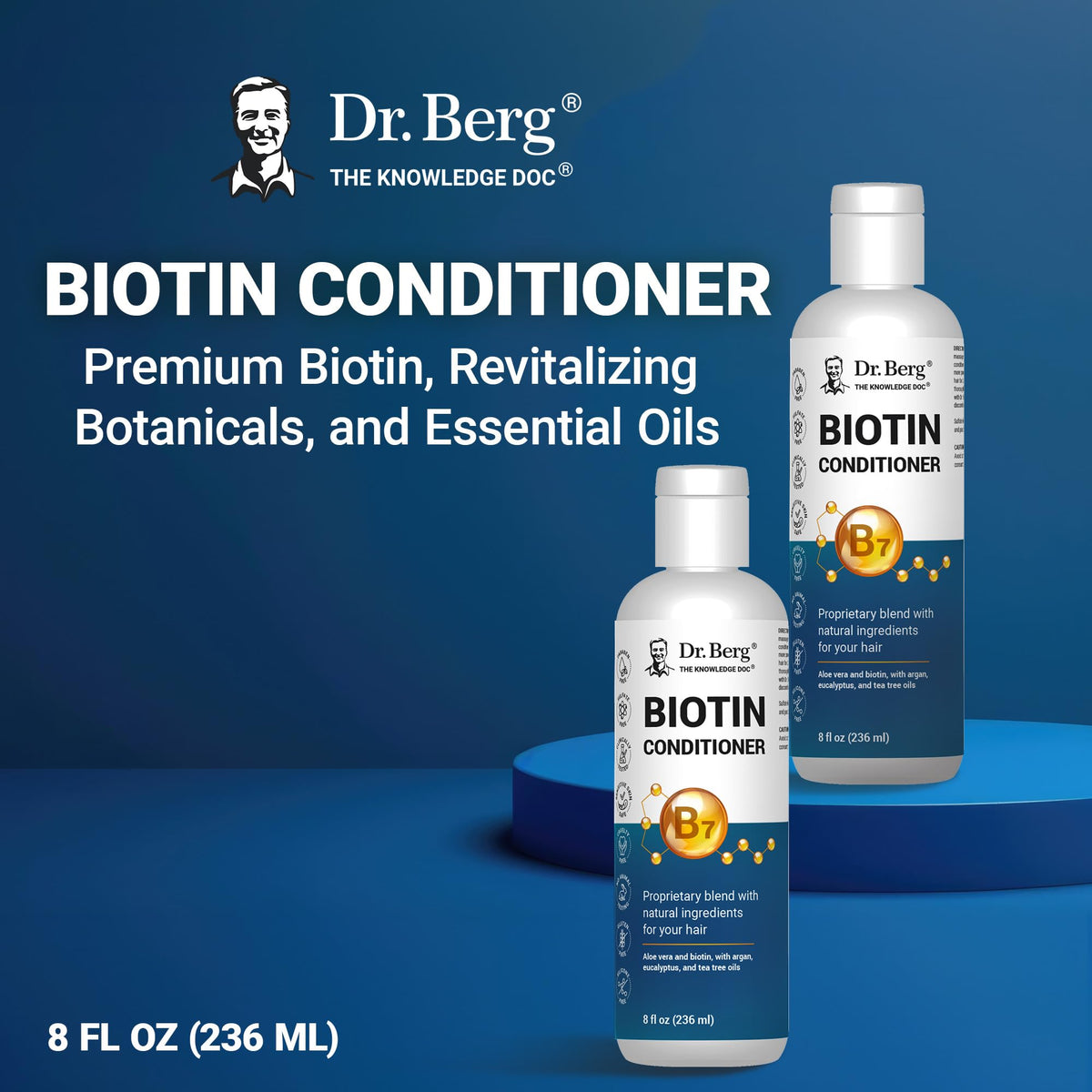 Dr. Berg bottle label close-up showing ingredient and certification details
