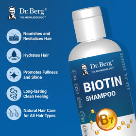 Dr. Berg Nutritionals shampoo foam texture demonstrating gentle cleanse