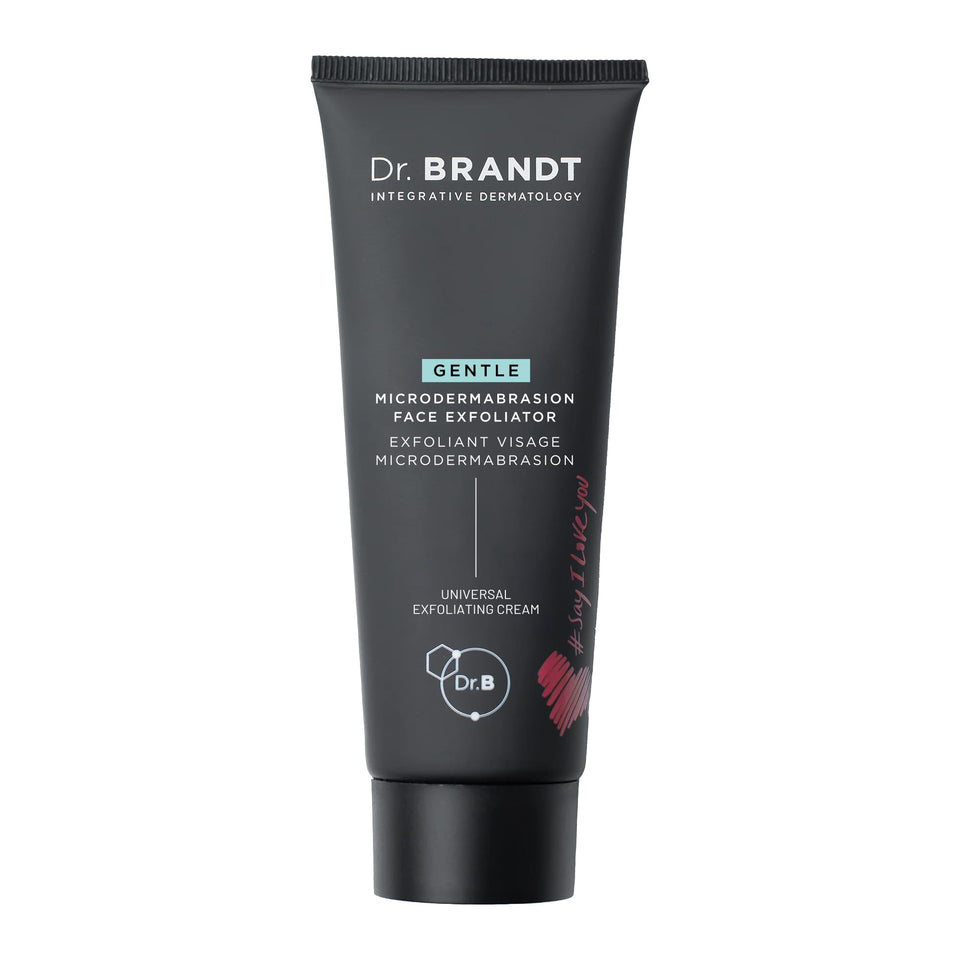 Dr. Brandt front packaging showing product tube and branding for trust