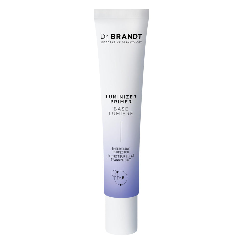 Dr. Brandt front packaging showing the luminizer primer and brand logo, perfect for shelf appeal