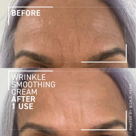 Dr. Brandt open jar close-up showing rich texture for targeted smoothing