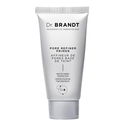 Dr. Brandt front packaging showing compact primer and product name for easy identification