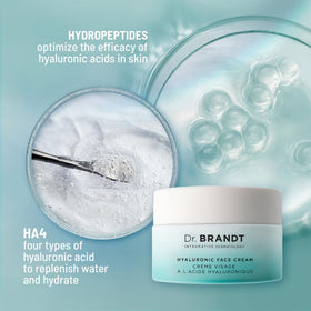 Dr. Brandt cream layered over serum in morning routine for long-lasting hydration