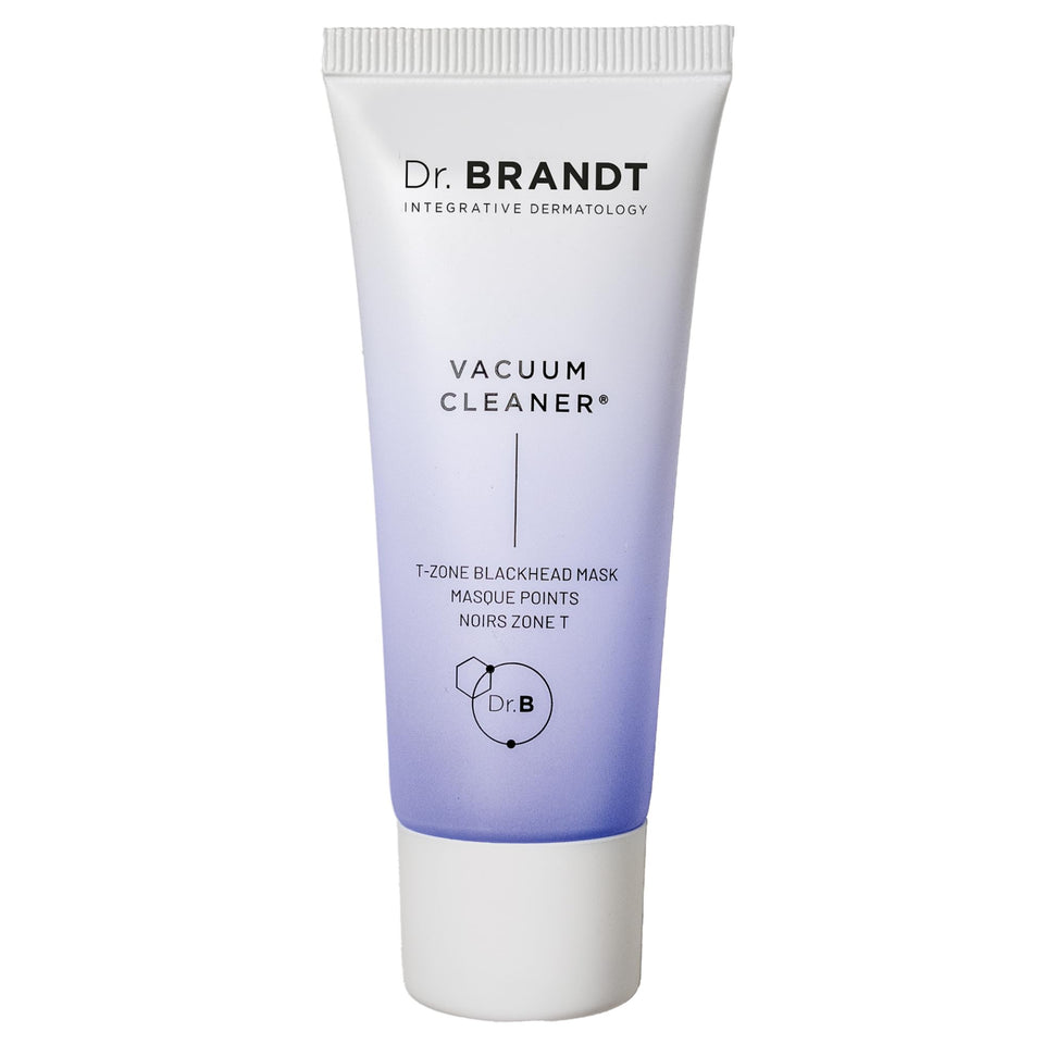 Dr. Brandt front packaging showing product label and container benefit