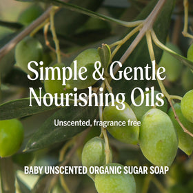 Dr. Bronner's ingredient label close-up highlighting organic and fair trade benefit