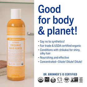 Dr. Bronner's texture tube close-up highlighting smooth slip