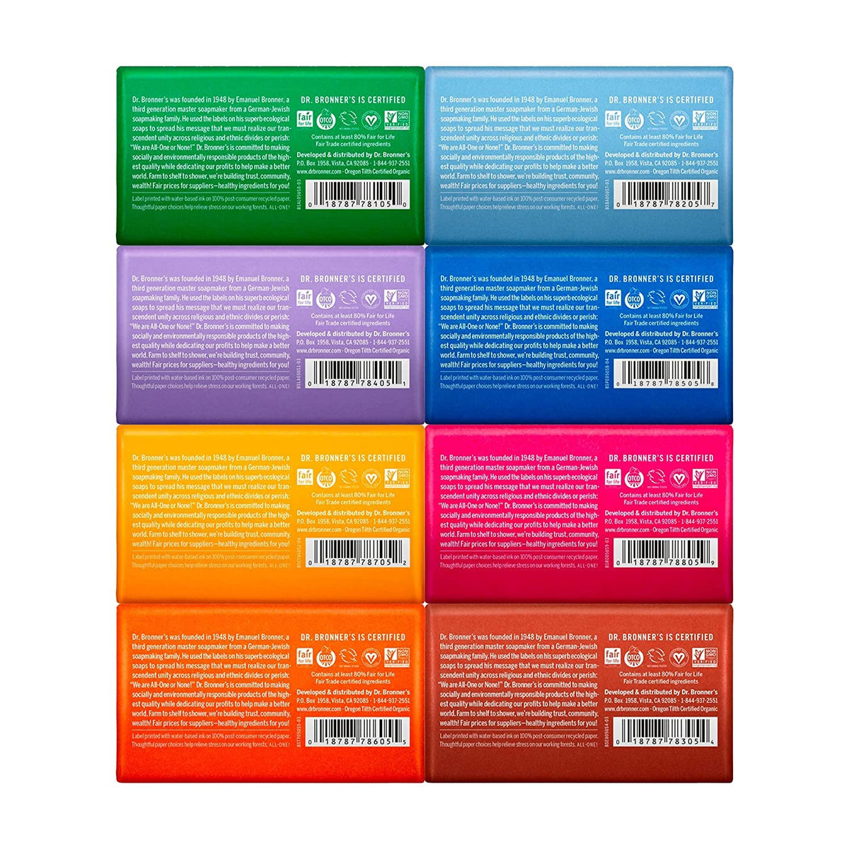 Dr. Bronner's close-up soap lather and texture demonstrating rich, creamy foam