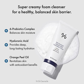 Dr.Ceuracle close-up label highlighting probiotic and hyaluronic benefits