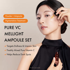 Dr.Ceuracle glass dropper delivering precise serum application benefit