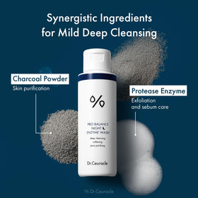 Dr.Ceuracle ingredient label showing enzyme and probiotic highlights