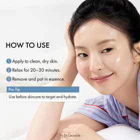 Dr.Ceuracle nighttime routine in bathroom conveying restful skin recovery benefit