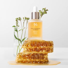 Dr. Ceuracle ampoule on bathroom shelf illustrating daily routine use