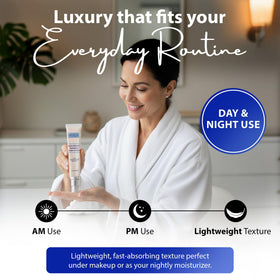 Dr. Denese jar in travel pouch showing portability and on-the-go hydration benefit