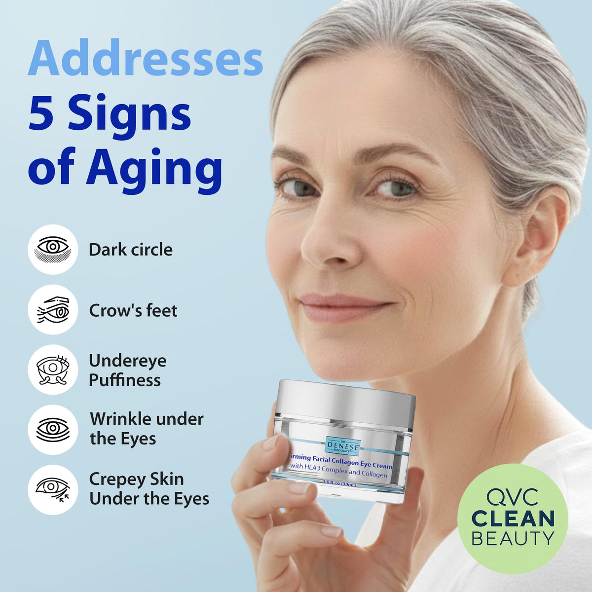 Dr. Denese cream texture close-up illustrating hydrating cushiony formula for smooth application