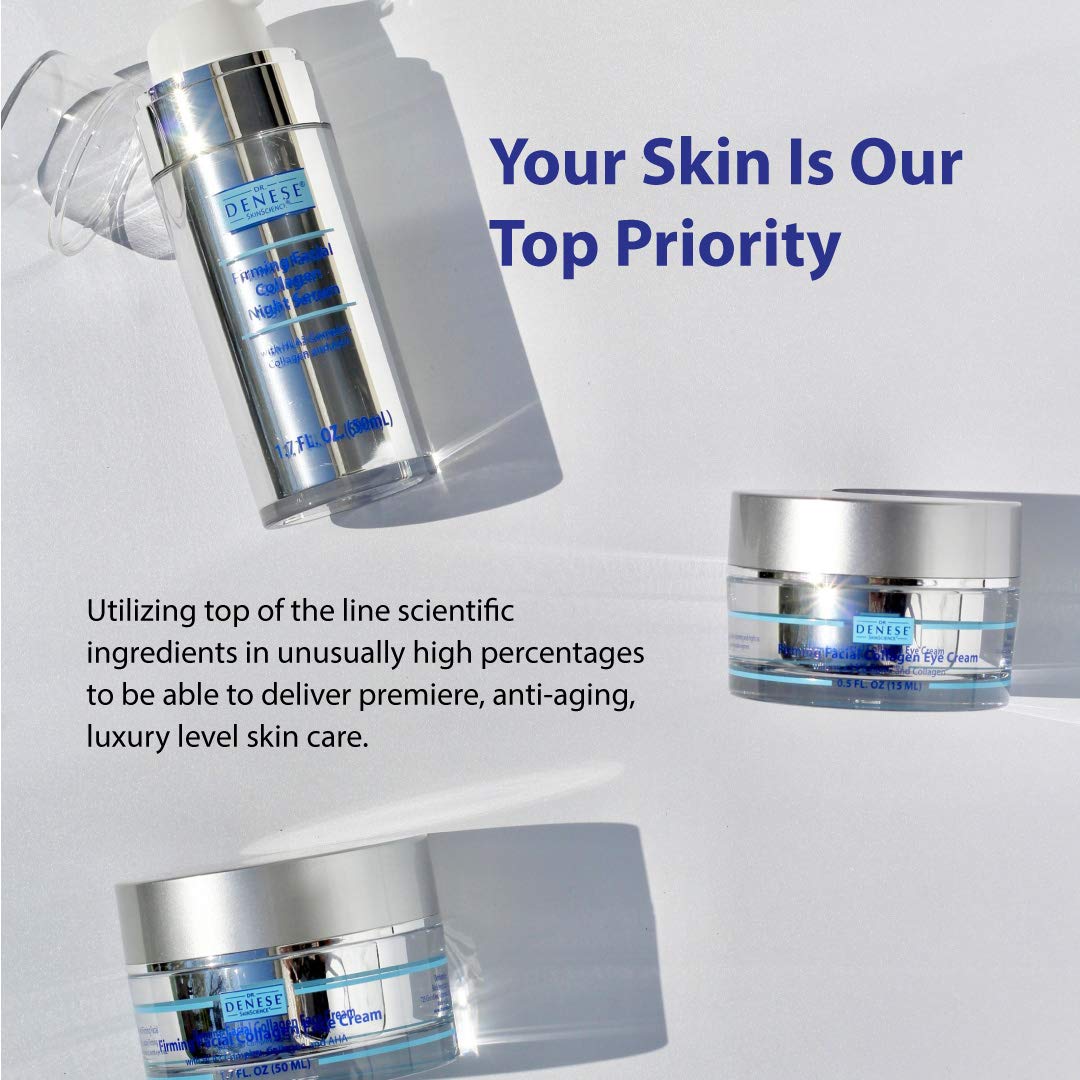 Dr. Denese on bathroom vanity lifestyle shot conveying daily ritual and calm