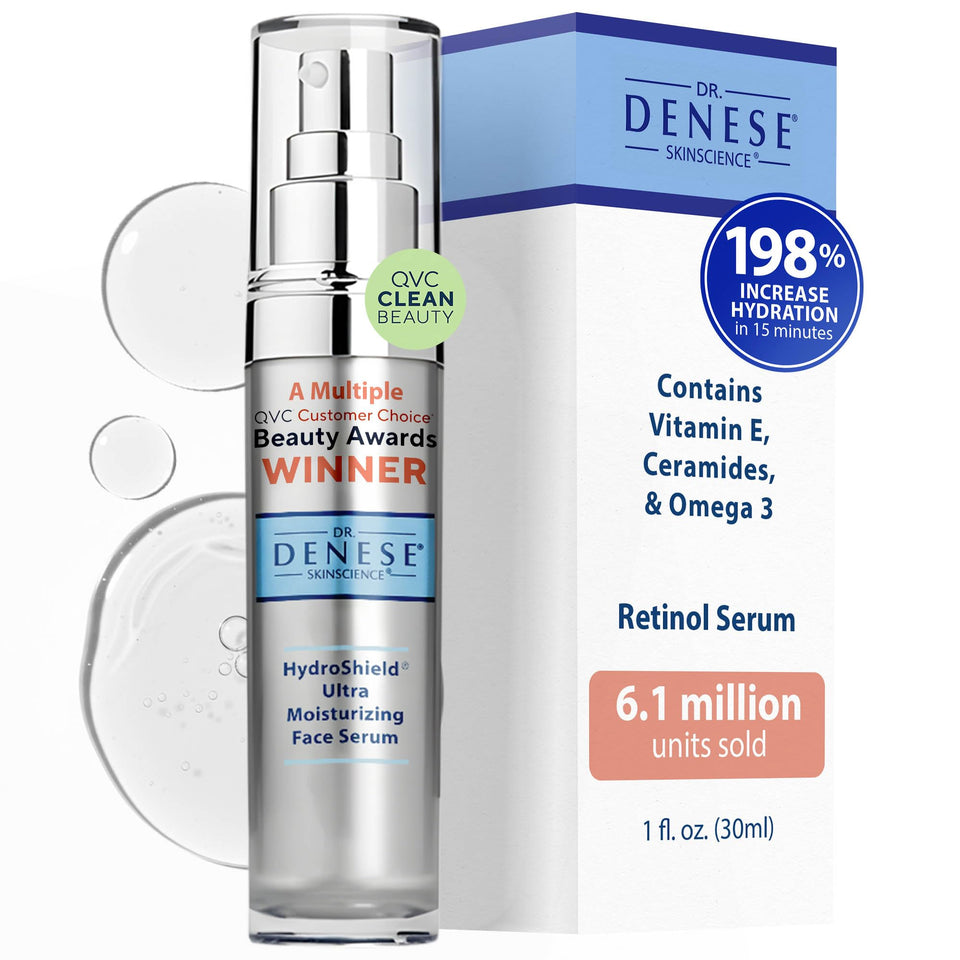 Dr. Denese front packaging showing product and benefits
