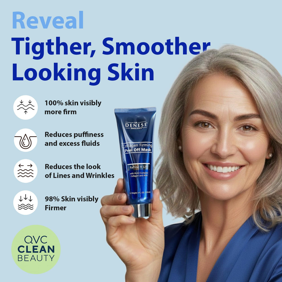 Dr. Denese close-up gel texture highlighting smooth, spreadable formula