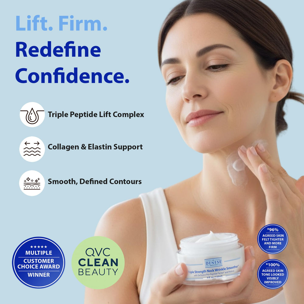Dr. Denese open jar close-up texture highlighting creamy hydration