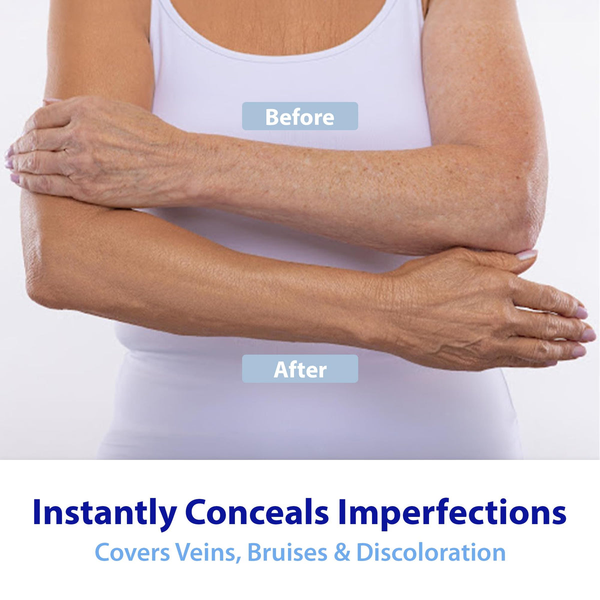 Dr. Denese creamy texture close-up showing smooth blendability benefit
