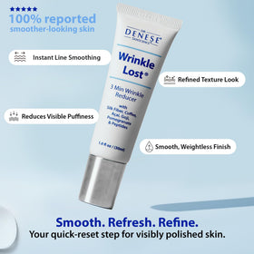 Dr. Denese before and after showing reduced line appearance