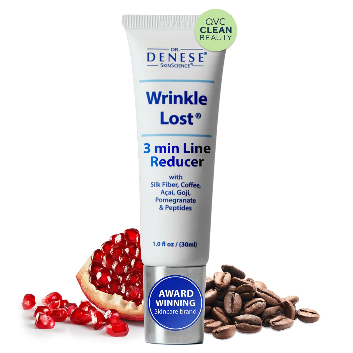 Dr. Denese front packaging showing product and clarity benefit
