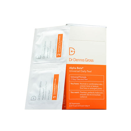 Dr Dennis Gross front packaging showing kit and benefits