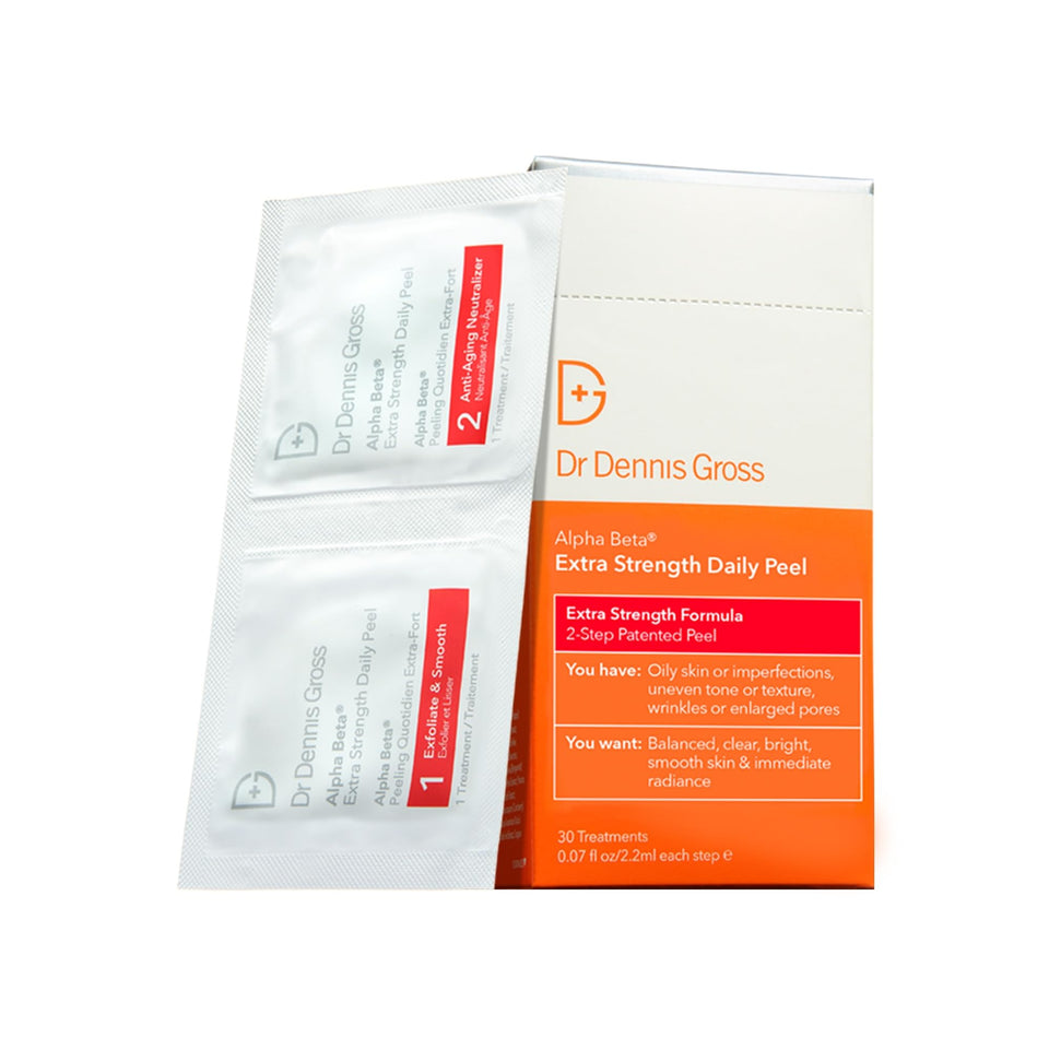 Dr. Dennis Gross front box shot showing product and brand benefits