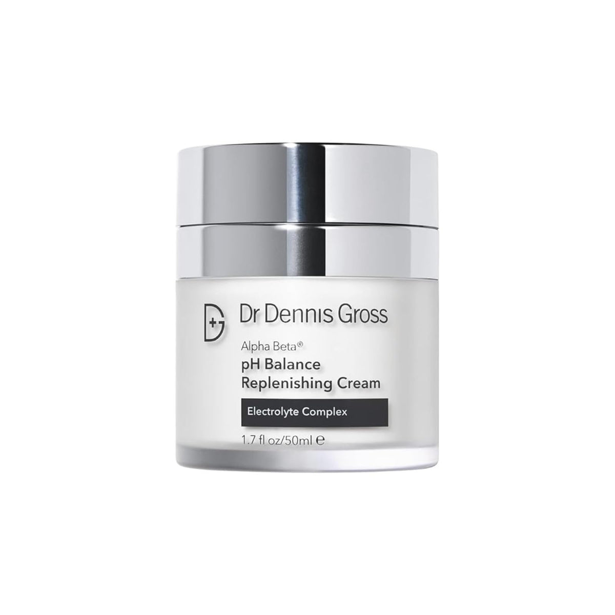 Dr Dennis Gross front jar view showing product and clean design benefit hydration