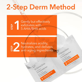 Dr Dennis Gross step 1 solution texture showing gentle exfoliant performance