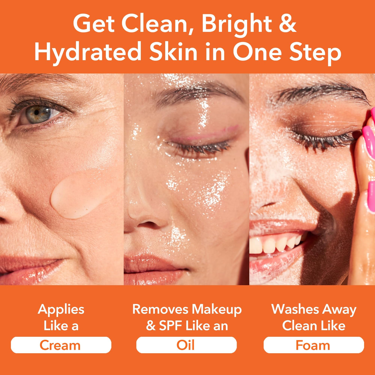 Applying Dr Dennis Gross peel on skin demonstrating quick two-minute routine