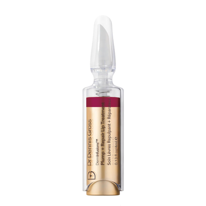 Dr Dennis Gross front packaging showing berry tint and size benefits