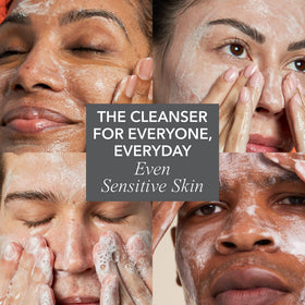 Dr Dennis Gross cleanser removing mascara swatch showing reliable makeup-cleansing benefit