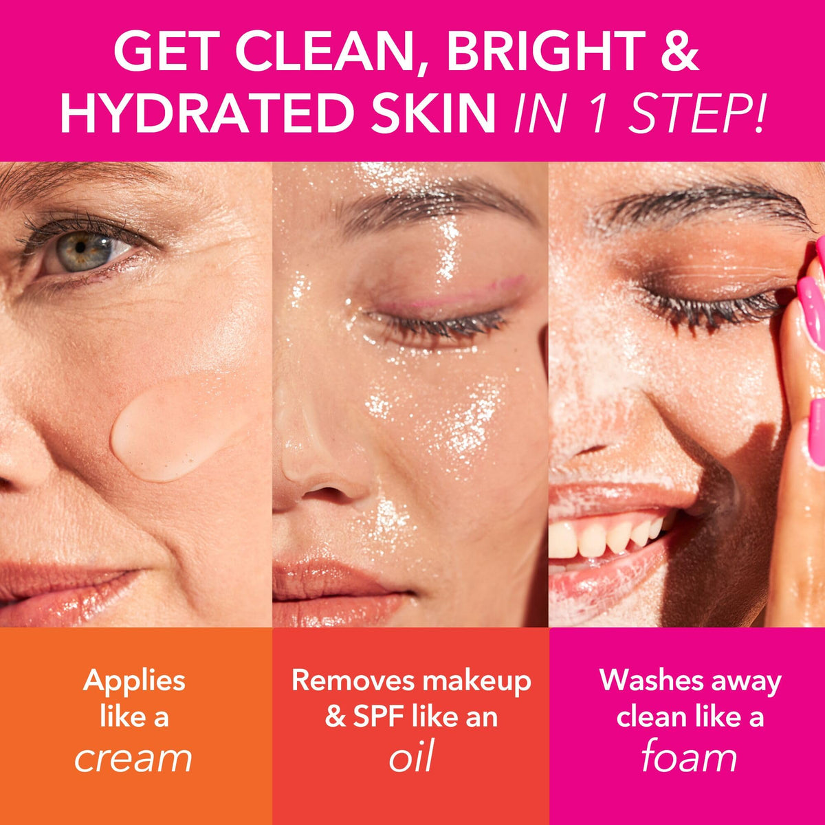 Dr Dennis Gross dispensing creamy oil texture that nourishes skin