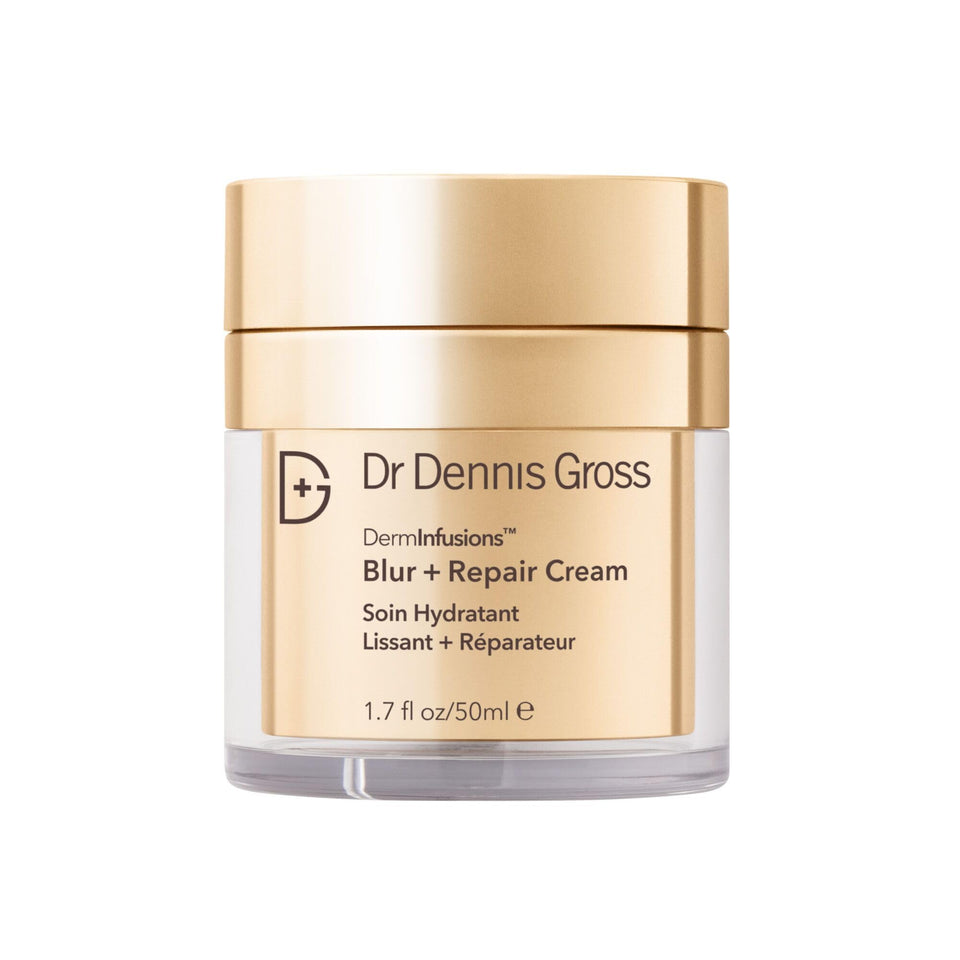 Dr Dennis Gross front packaging showing jar and pump, attractive shelf-ready design