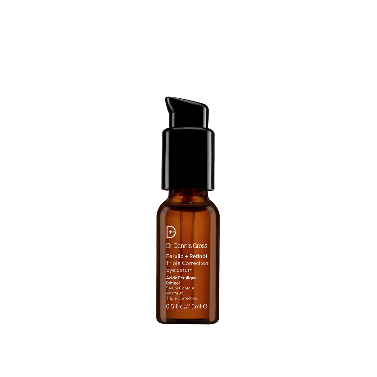 Dr Dennis Gross front packaging showing sleek bottle and brand