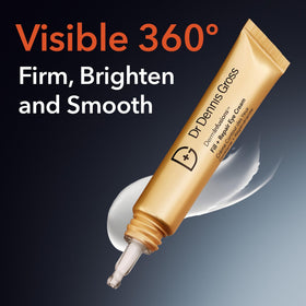 Dr Dennis Gross open jar close-up texture highlights creamy hydrating formula