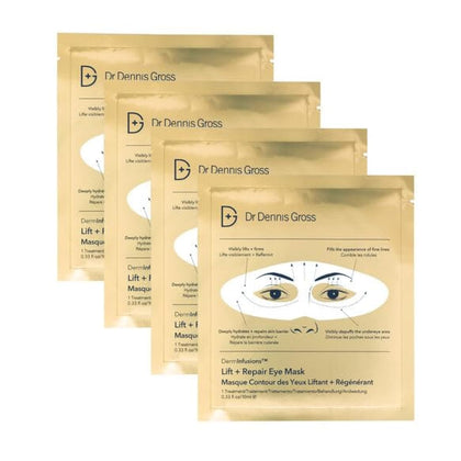 Dr Dennis Gross front packaging showing four treatments and product benefit
